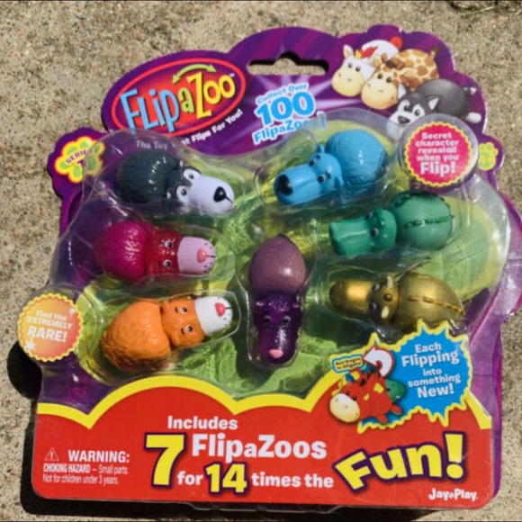 NWT💫Flip a Zoo #1 set of 7 total 14 - Picture 2 of 2